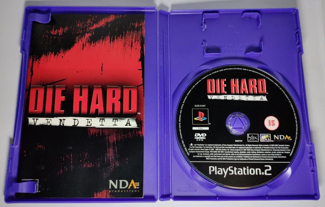 Sprawna gra Die Hard Vendetta PlayStation 2