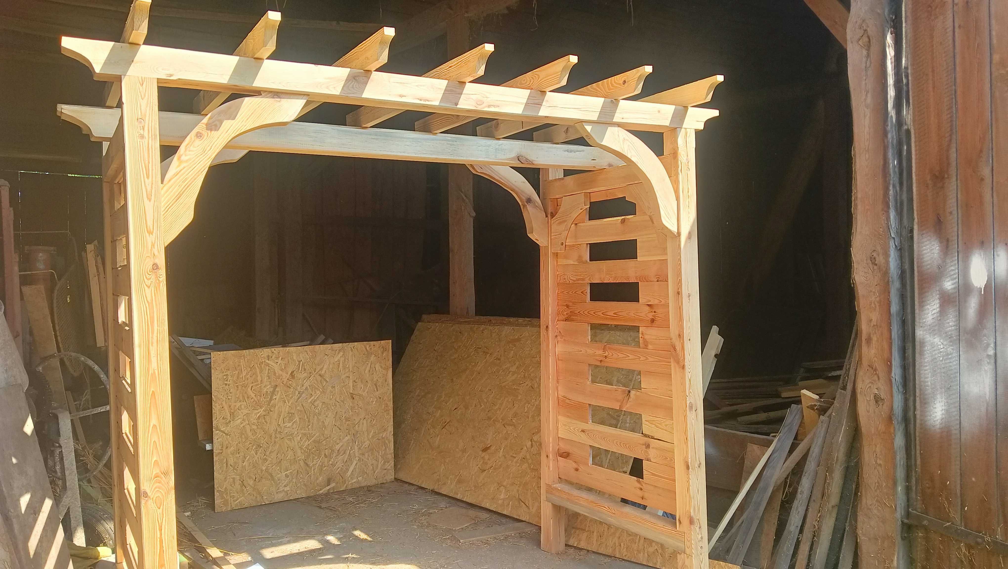 Pergola ogrodowa/huśtawka