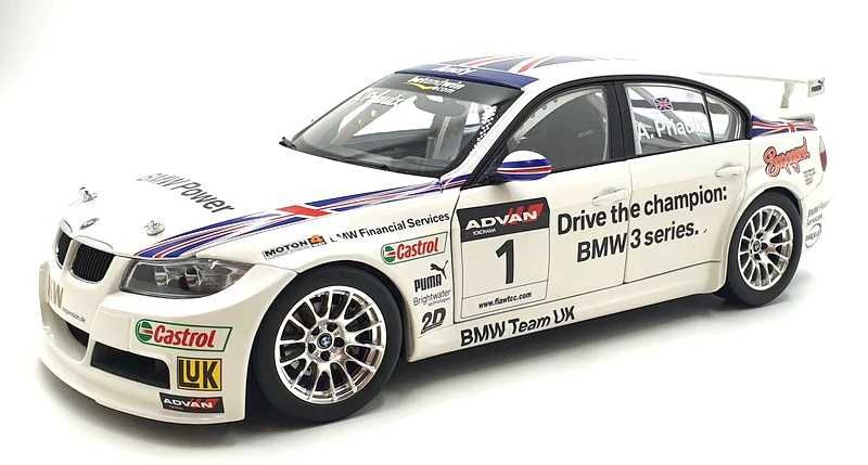 Miniatura BMW 320Si E90 #1 Priaulx WTCC Champion 2006 Kyosho 1:18