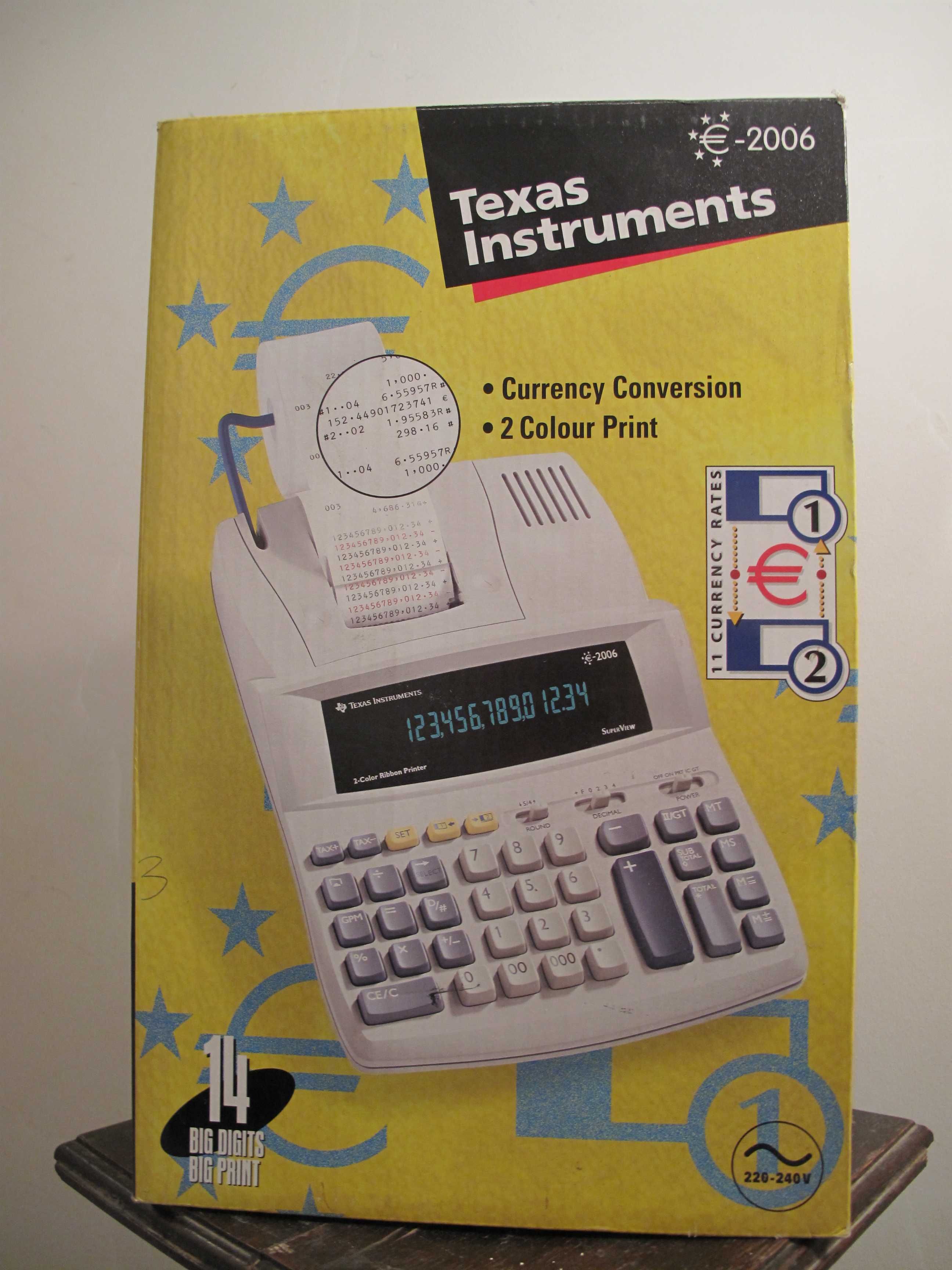 Kalkulator księgowy Texas Instr. E2006