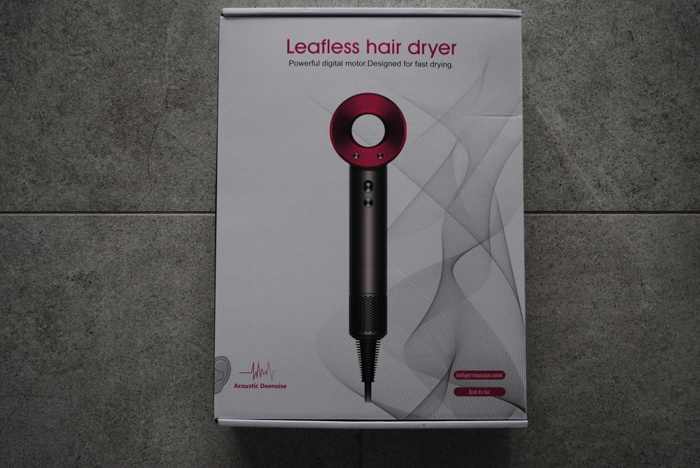 NOWA suszarka LEAFLESS HAIR DRYER duży zestaw