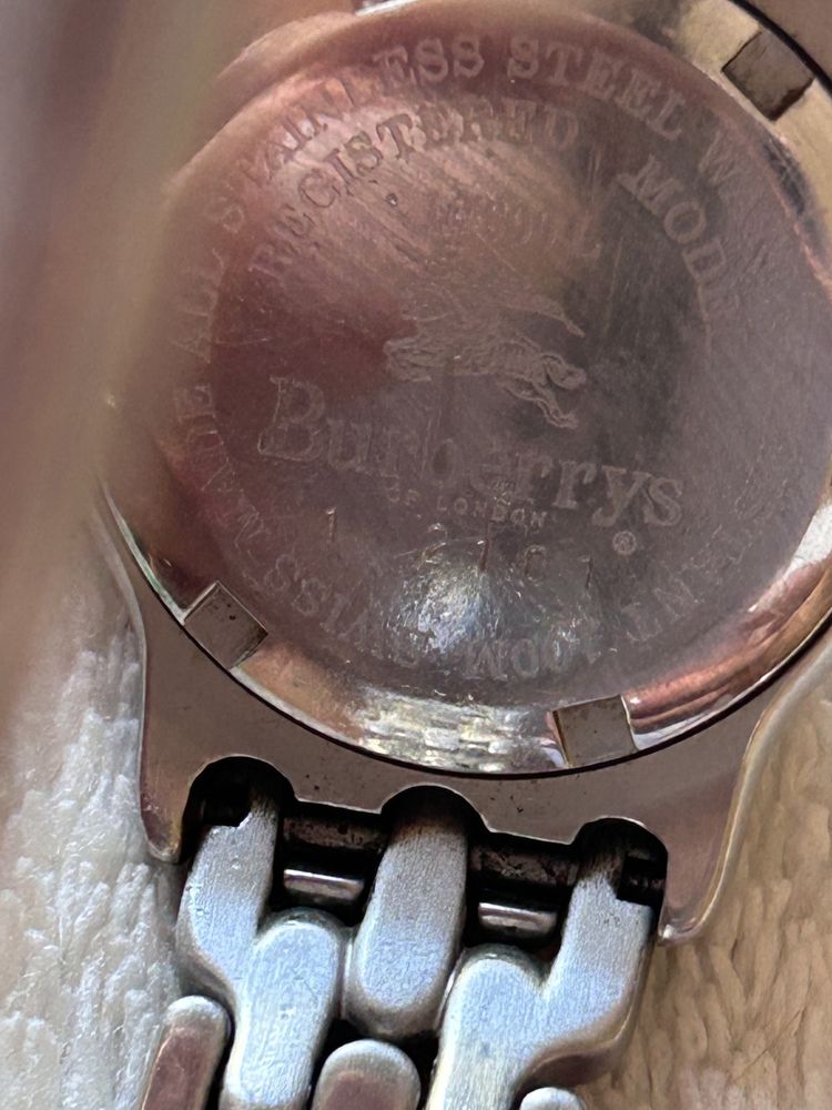 Relógio vintage burberrys