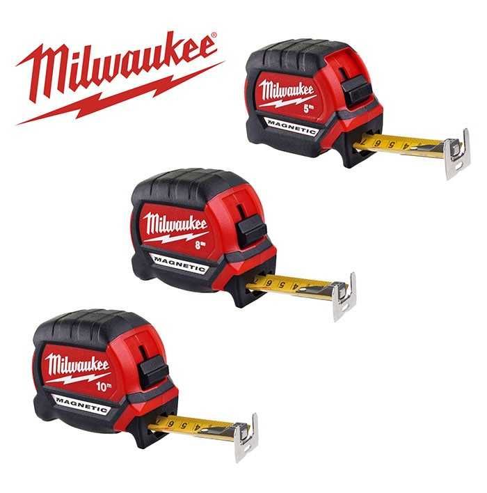 Рулетка магнітна Milwaukee Magnetic GEN III 5м, 8м, 10м