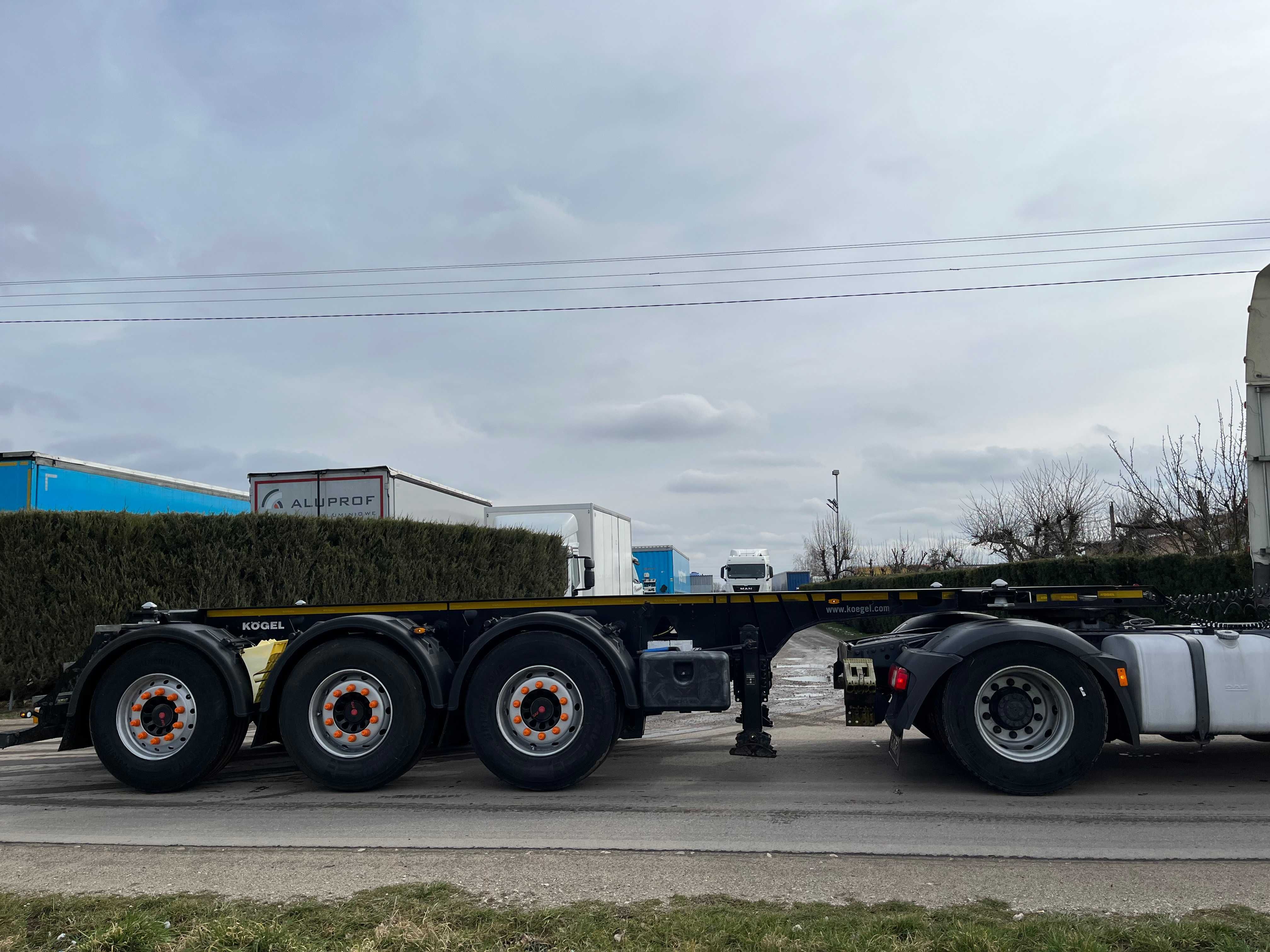 Wynajem Naczepa tank kontener 20 cysterna ADR *