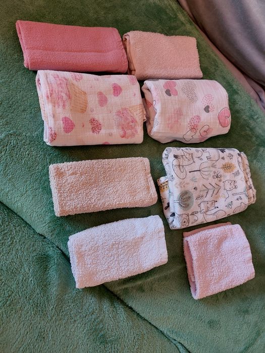 Zestaw pieluch tetrowych pieluchy muślinowe pielucha flanelowa