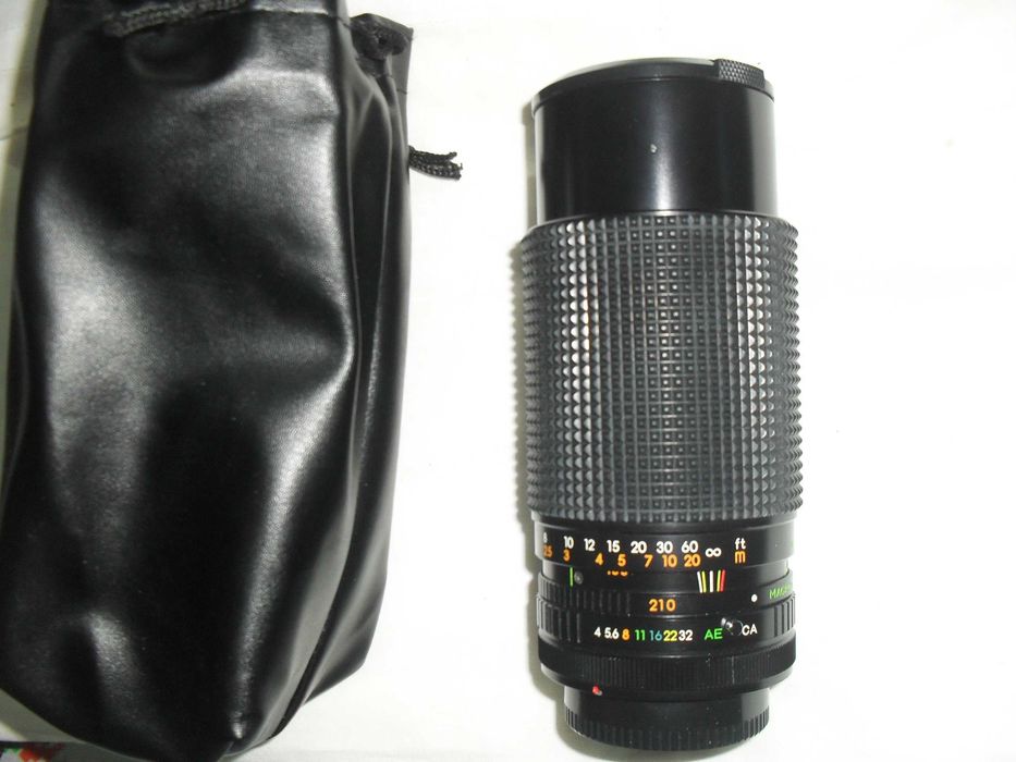 TeleObjectiva Sears Auto-Zoom 70-210mm 1,4 (limpa e testada)