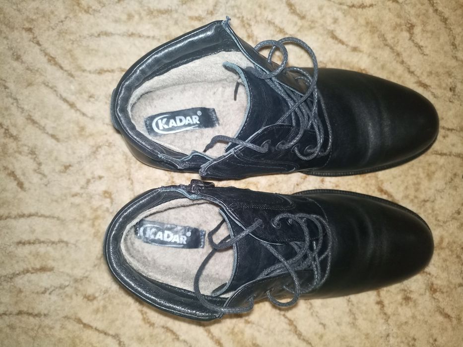 Ботинки мужские кожаные