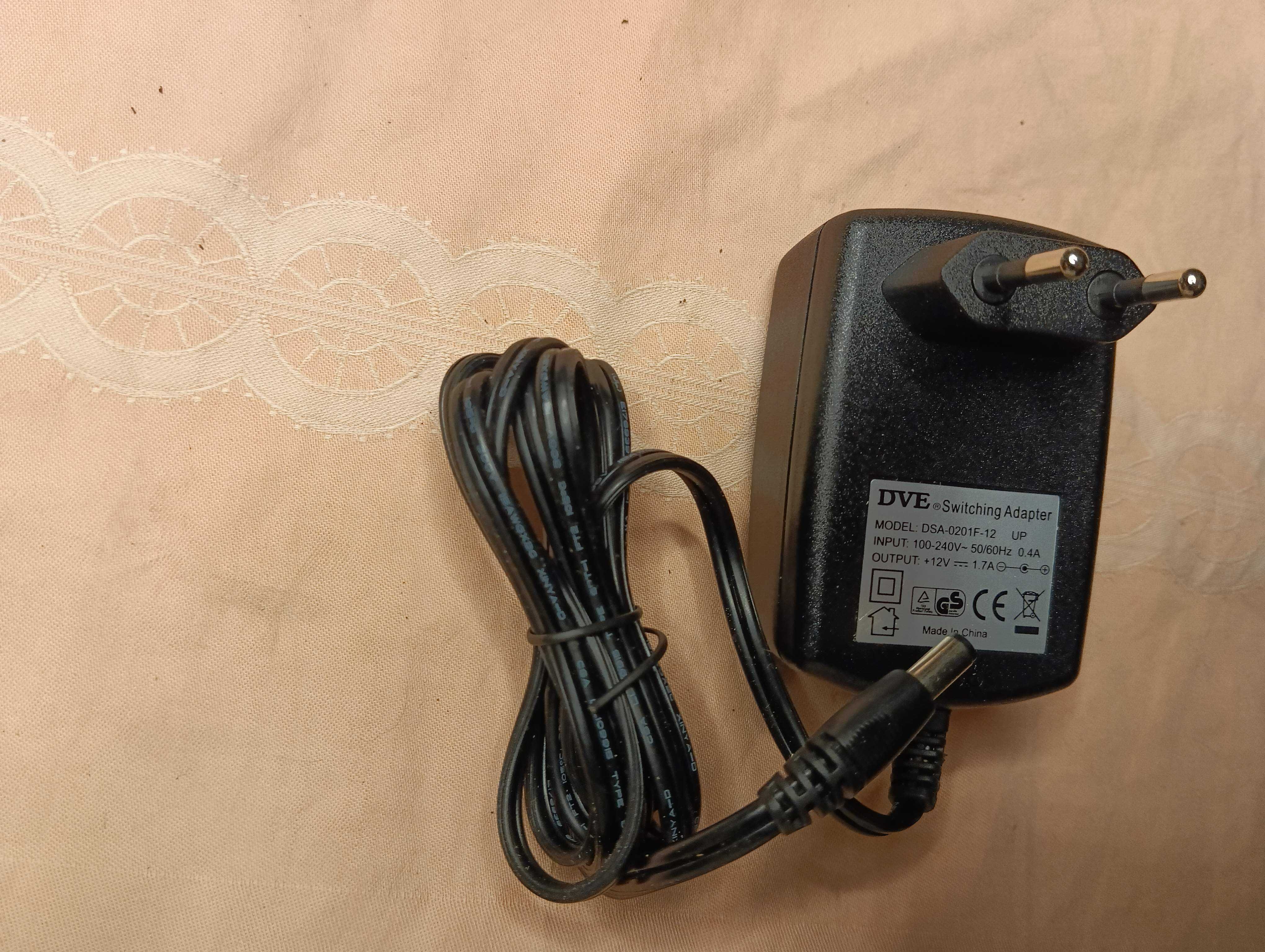 Блок питания живлення 12V 1.7A (5.5×2.1mm)