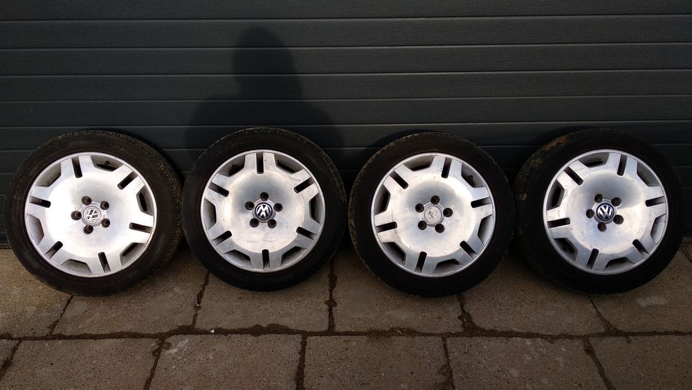 Oryginalne Alufelgi 17"Cali 5x112 VW Passat B5 W8 Ronal Grenoble Opony