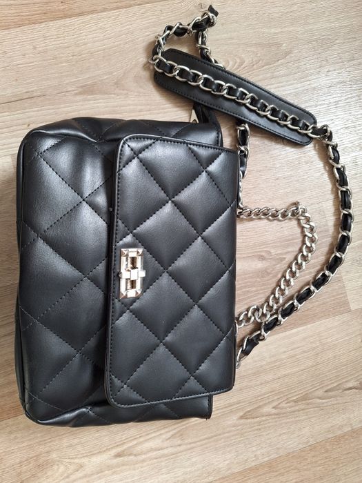 Сумка еко шкіра чорна