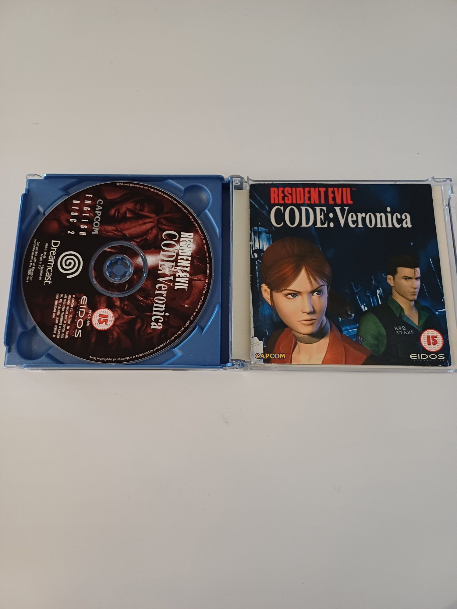 Resident Evil Code Veronica Sega Dreamcast