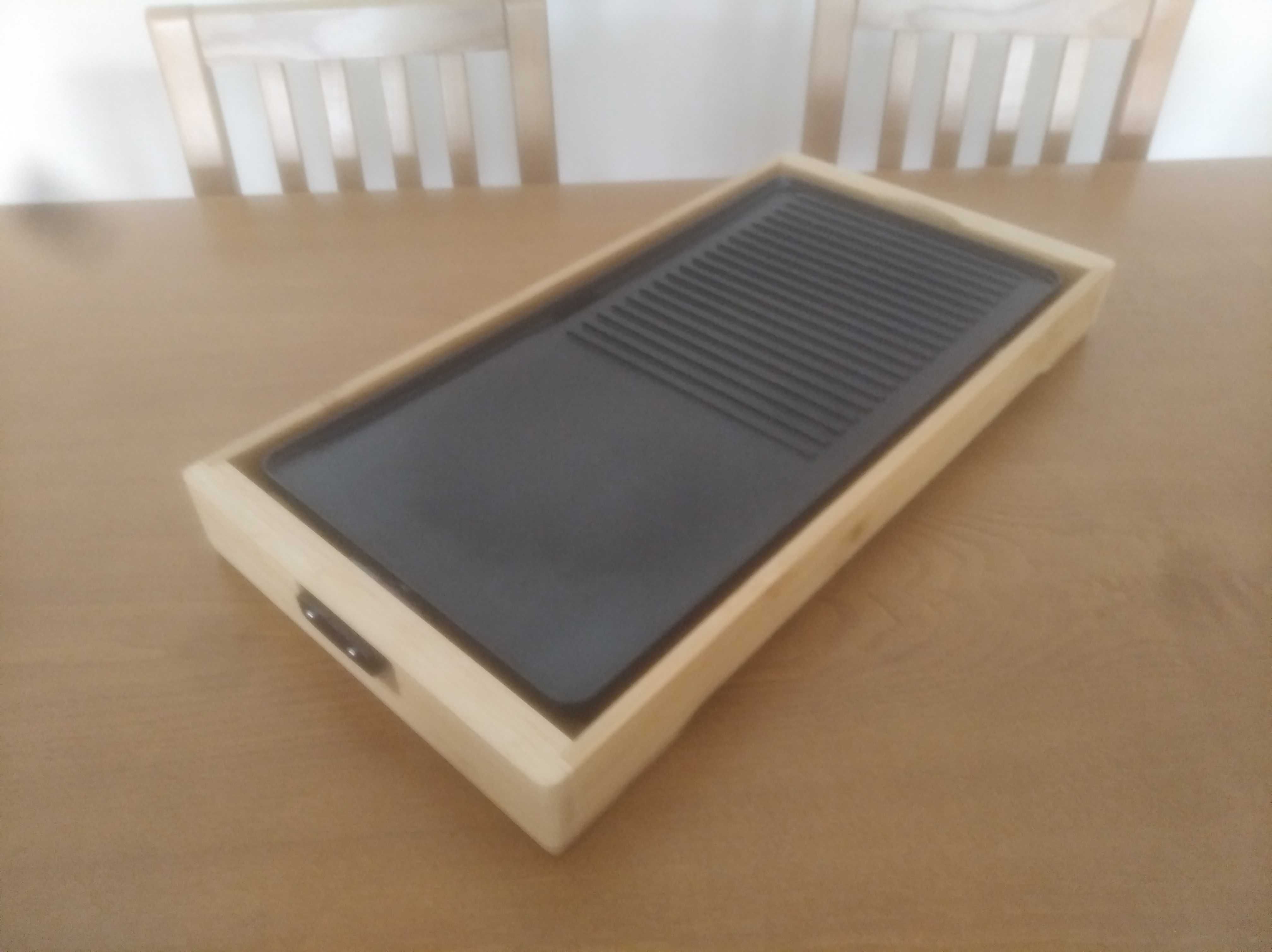 Grelhador elétrico Tristar 2200w Bamboo XL