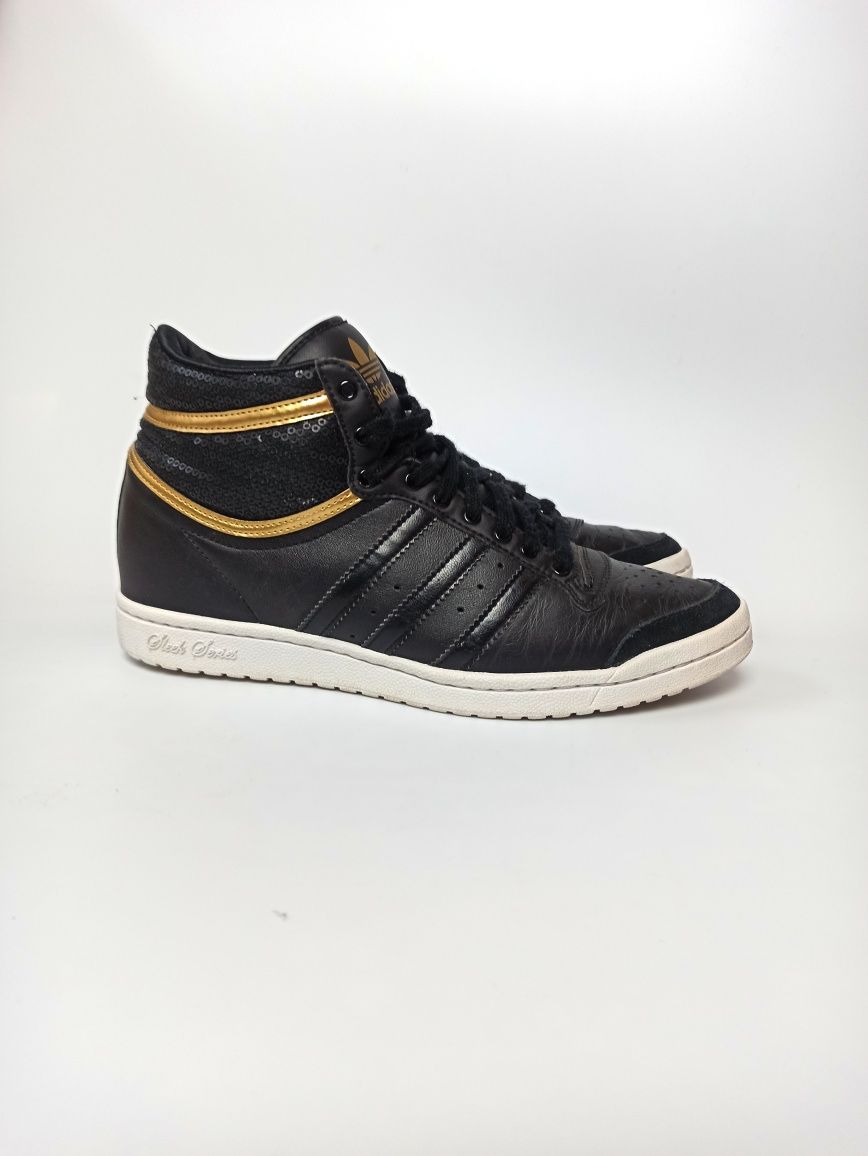 Buty Adidasy za kostkę 38 2/3 Adidas Sleek Series Hi czarne