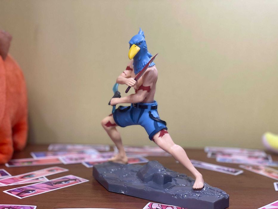 НОВА аніме-фігурка Санраку — (Shangri-La Frontier) 16 см + три наліпки