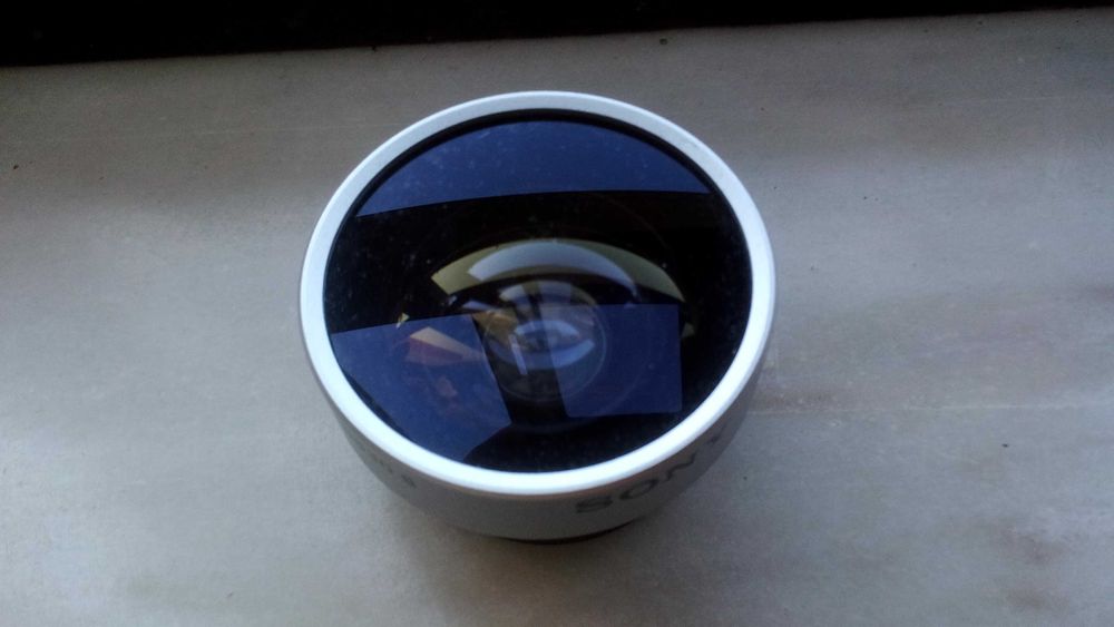 Lente Sony VCL-0630 S grande angular x0.6 P/lentes de 37mm de diâmetro
