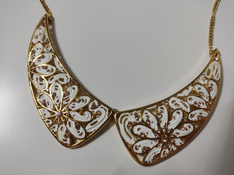 Kolia naszyjnik w kolorze złota