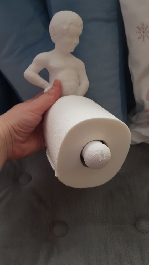 Smieszna zawieszka na papier toaletowy