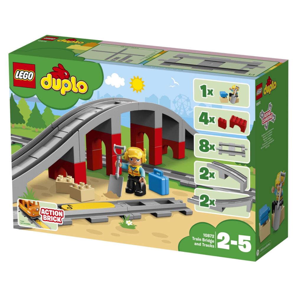LEGO DUPLO tory kolejowe