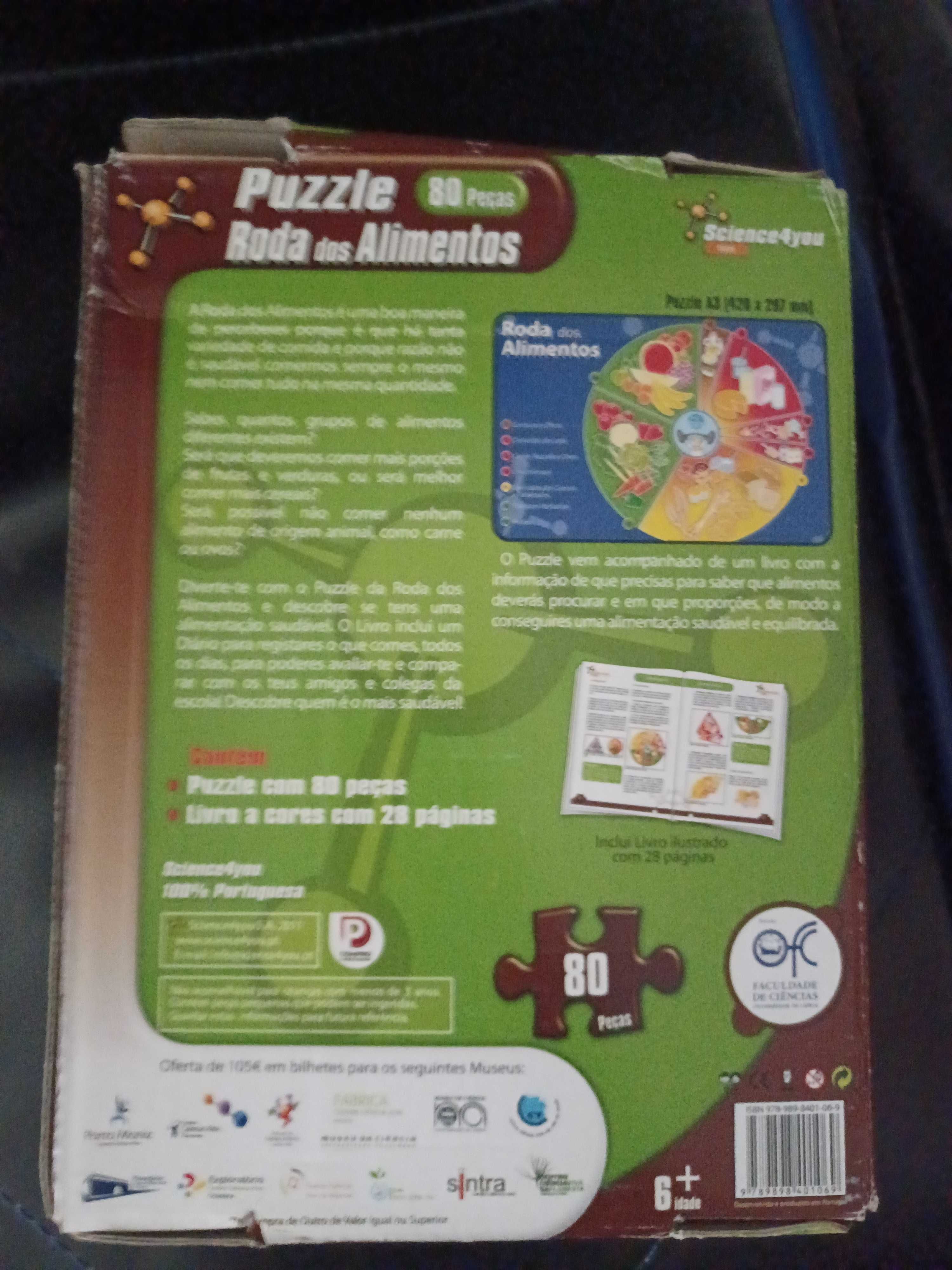 Puzzle - Roda dos Alimentos
