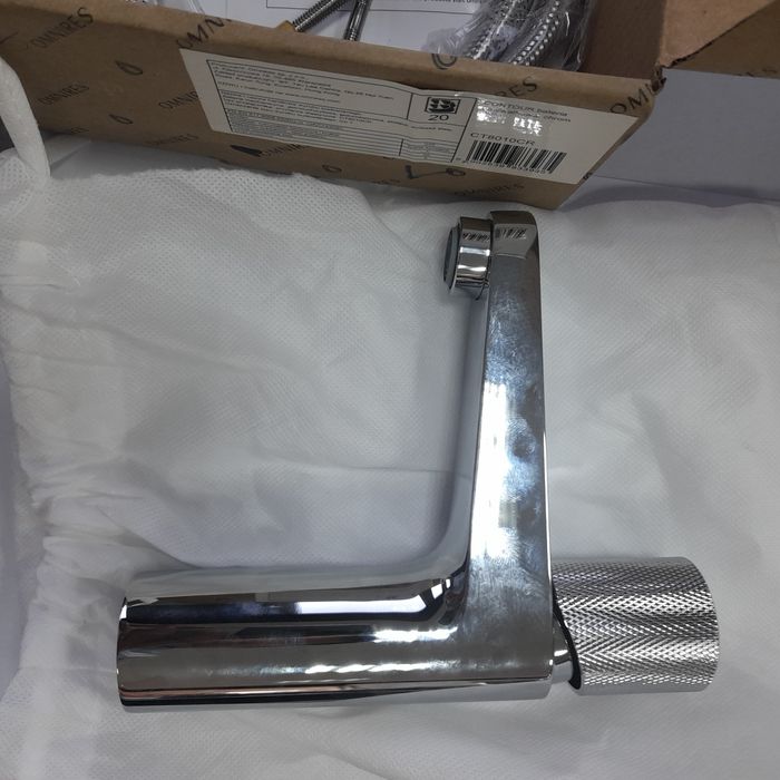 bateria umywalkowa omnires contour chrom połysk ct8010cr