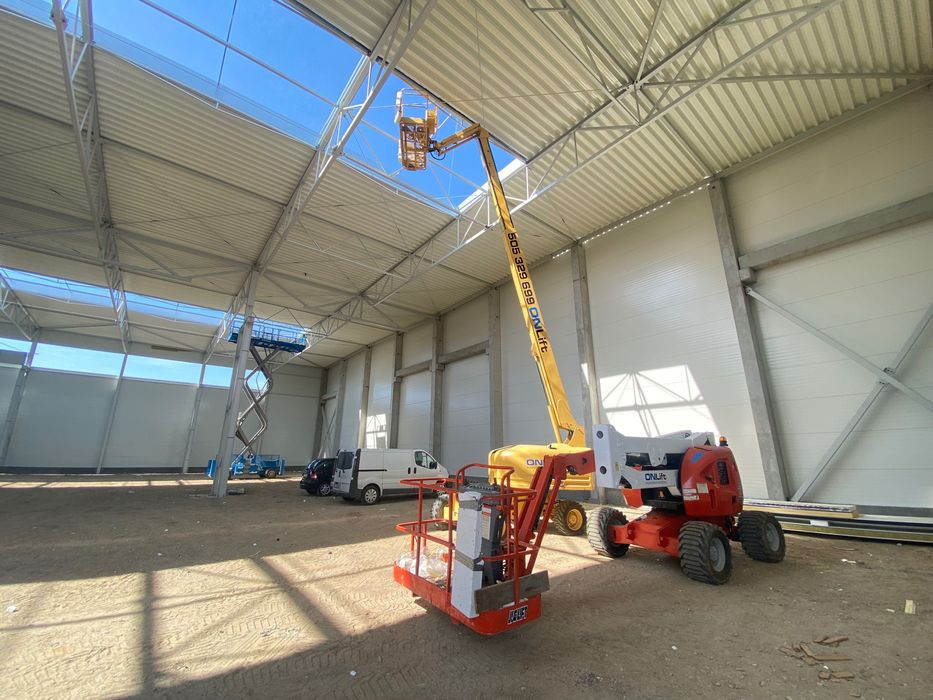 WYNAJEM podnośniki koszowe halowe i 4x4 - wys. 11-20m - Tuchola