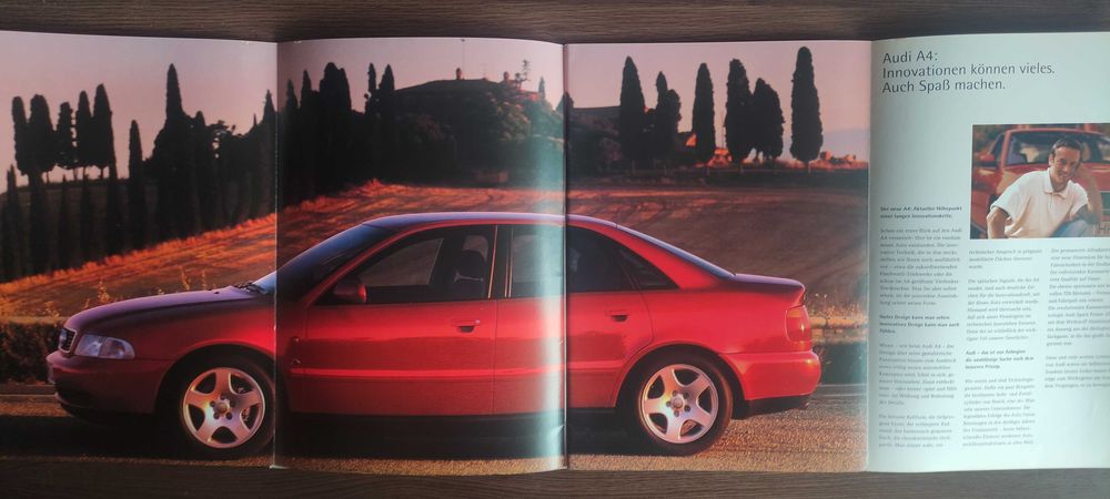 Prospekt Audi A4 B5