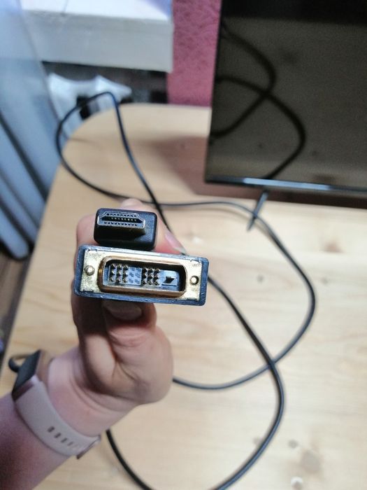 Кабель DVI to HDMI, 3 м, позолочений