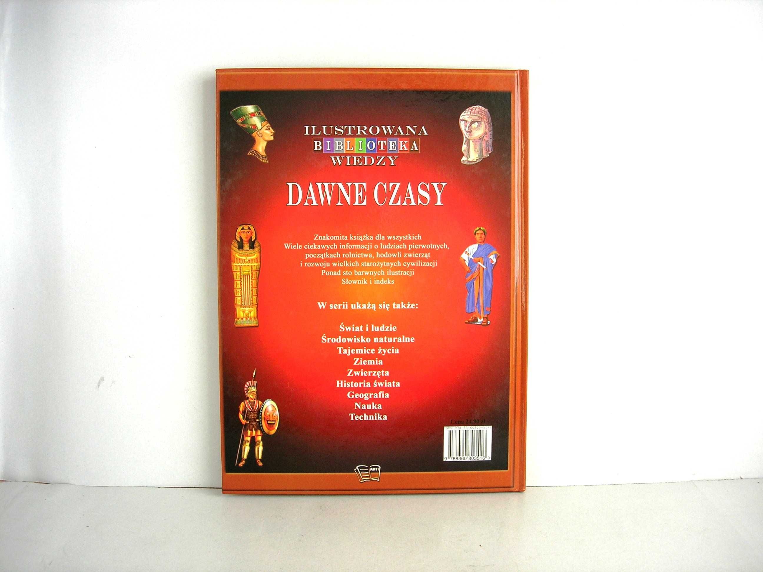 "Dawne czasy" encyklopedia dla dzieci wyd. Arti Centrum 2011