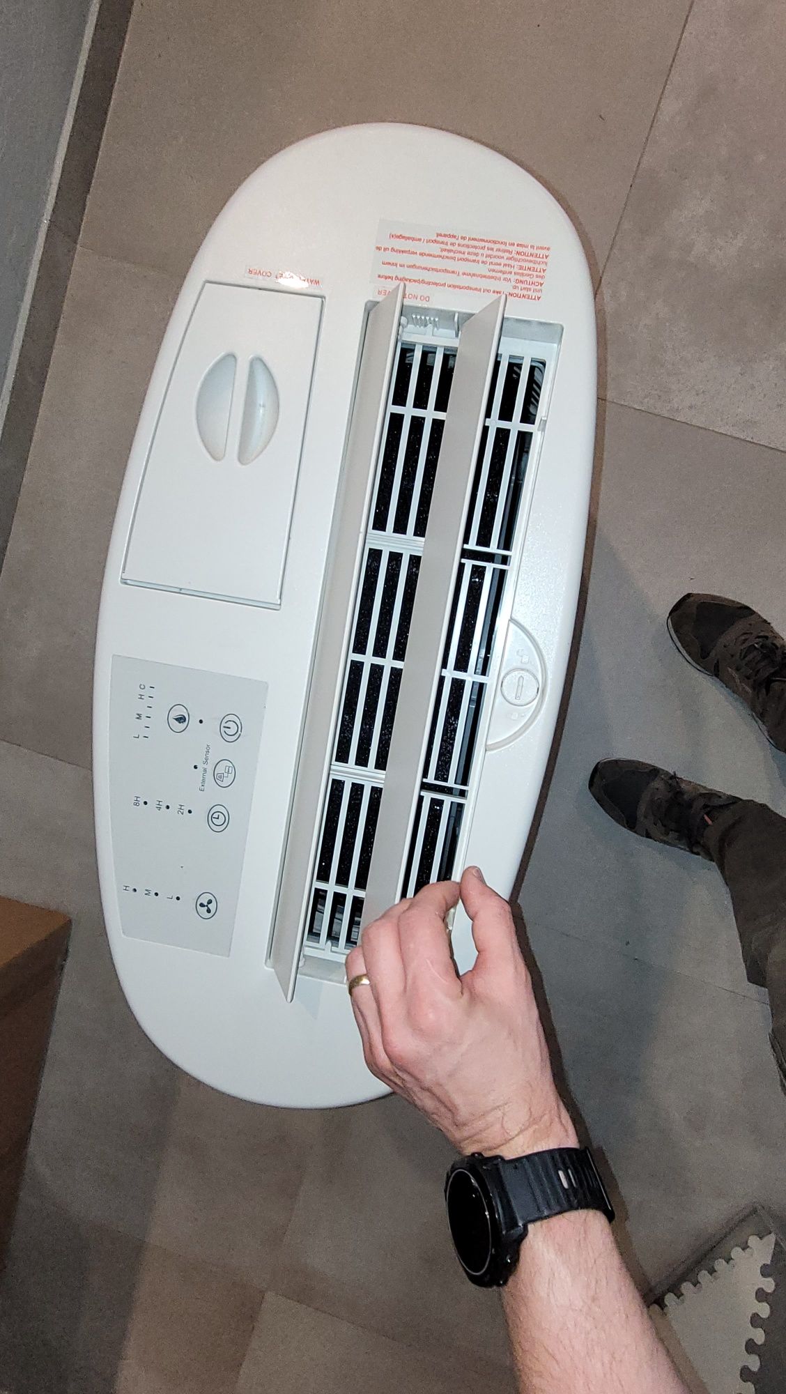 Nawilżacz / oczyszczacz powietrza duze powierzchnie Airtek PCMH