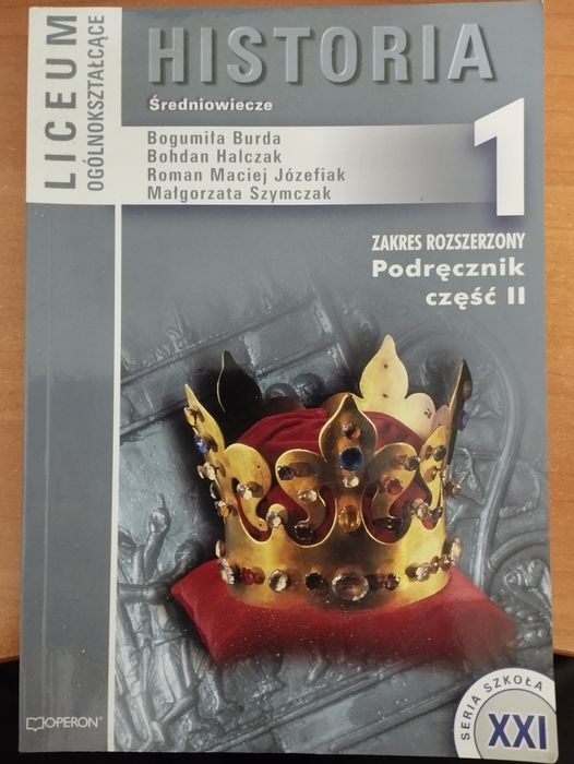 Historia Liceum 1 zakres rozszerzony część 2 Operon