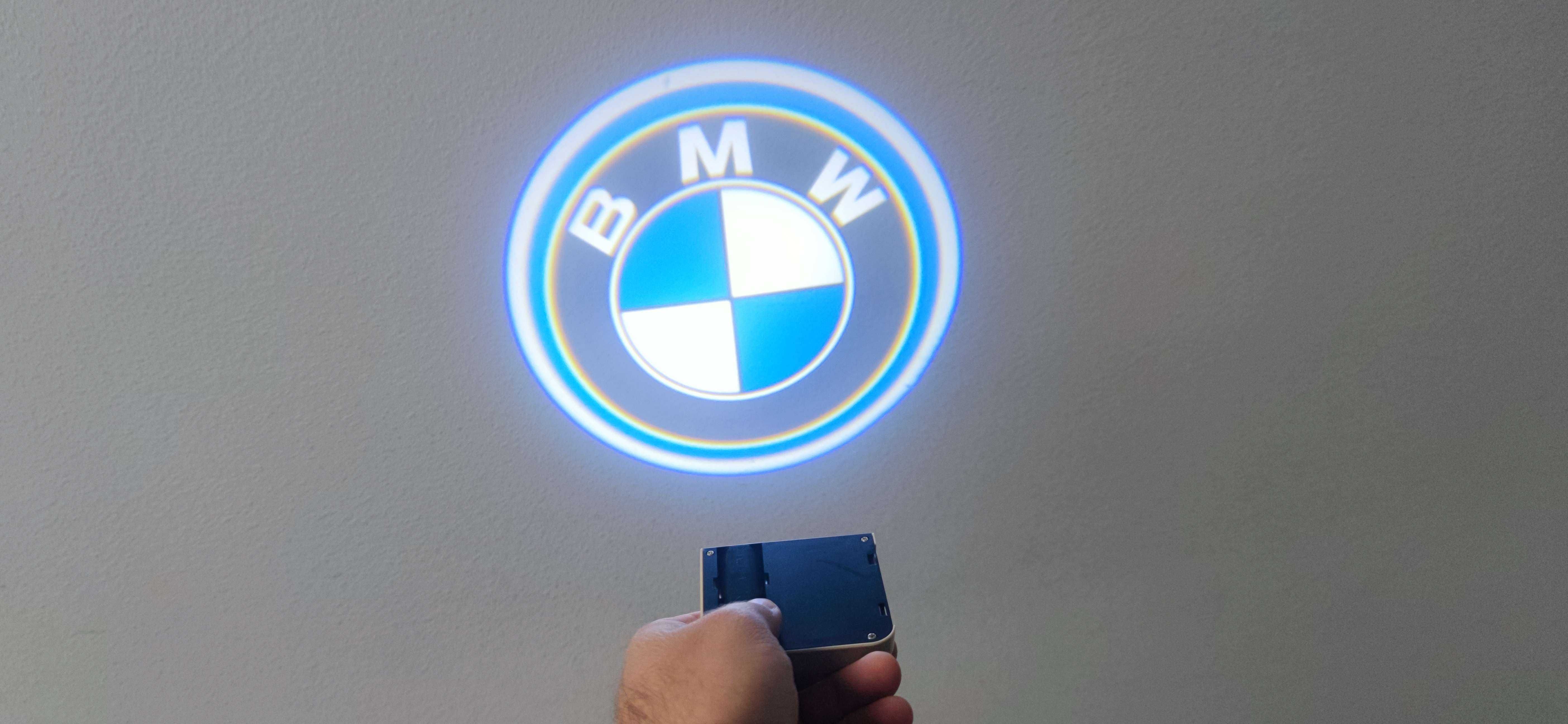 LED Logotipo BMW para porta – Projetor logotipo para carro - NOVO