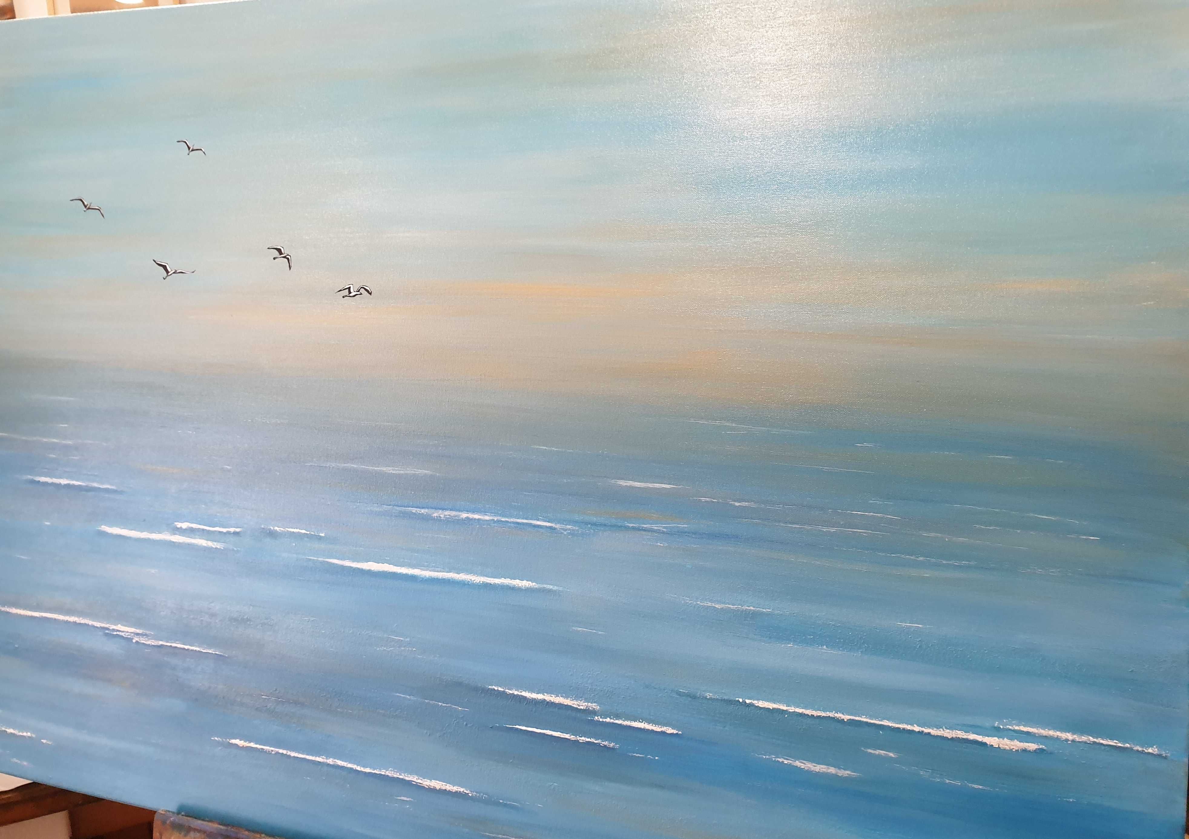 Quadro " O mar" 120x80 cm