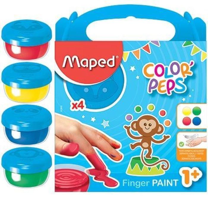 Farby Colorpeps do malowania palcami Maped pudełko,