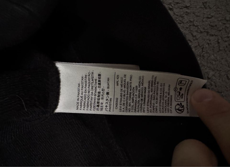 Levis худи кофта