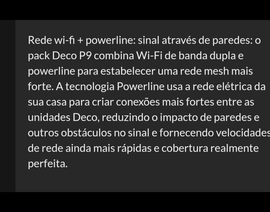 6 pack Deco p9 como novos