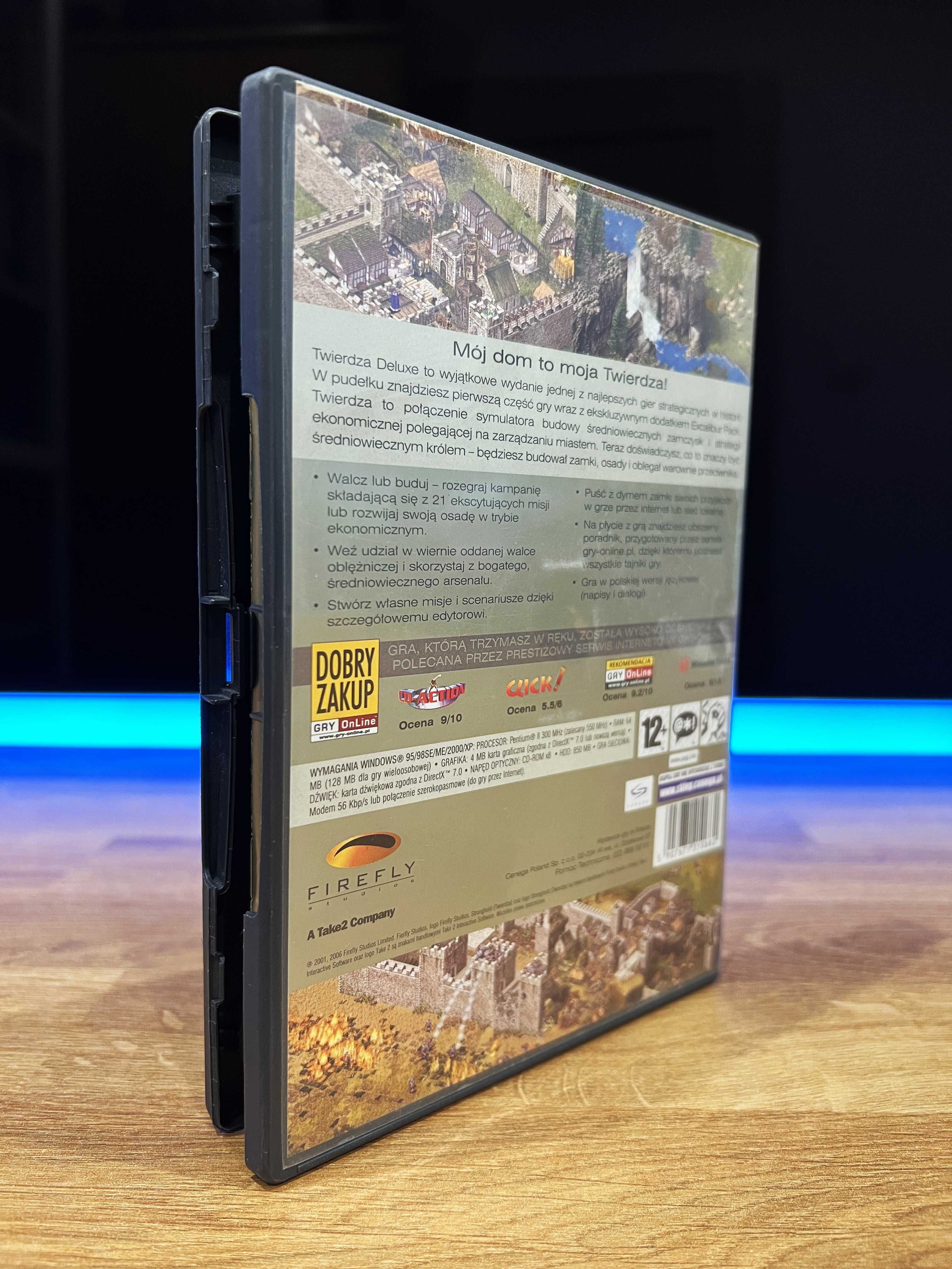 Twierdza Deluxe (PC PL 2006) DVD BOX polskie wydanie Kolekcja Klasyki