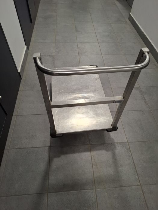 Wozek transportowy ze stali nierdzewnej