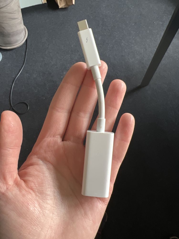 Przejściówka ethernet thunderbolt Apple