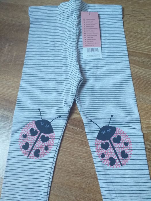 Leginsy dziewczęce r. 128