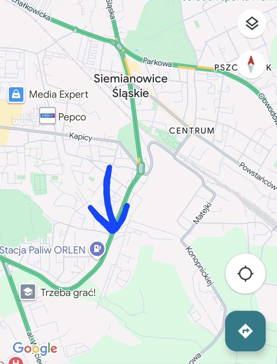Garaż Murowany 16m² Siemianowice Śląskie przy ulicy Katowickiej