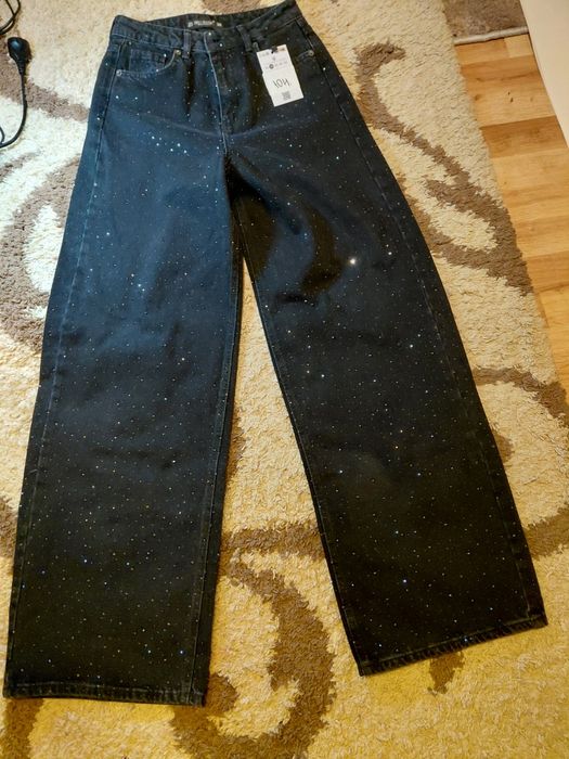 Джинси з стразами (в камінцях)