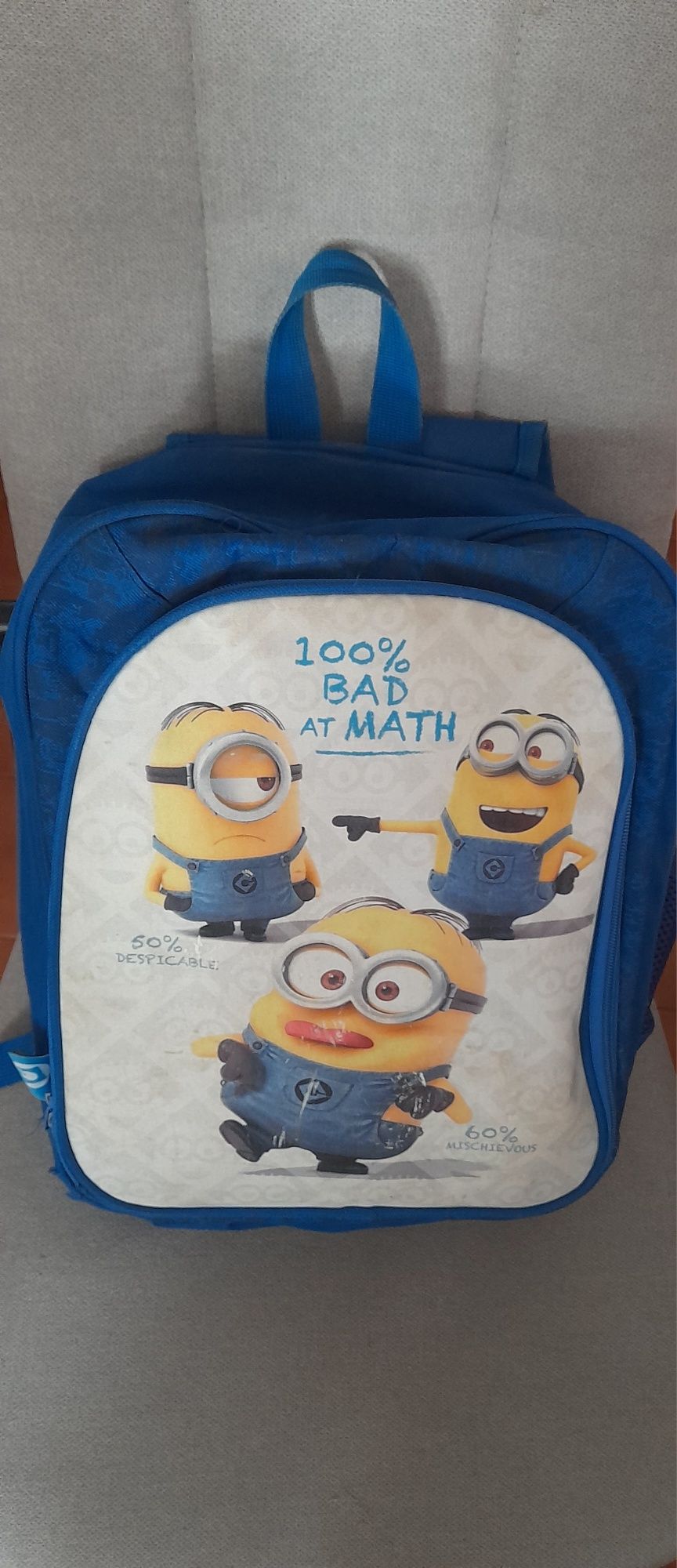 Mochila  escolar dos Minions
