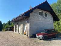 dom gospodarczy  10x7 m  z poddaszem  dz.okolo 35a