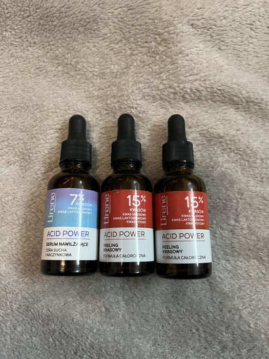 zestaw 3 serum lirene