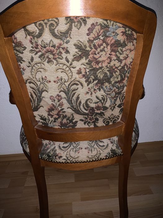 Krzesło ludwikowskie  stare antyk
