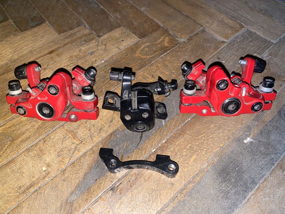 Дискові гальма, каліпери передній та задні для kugoo g1