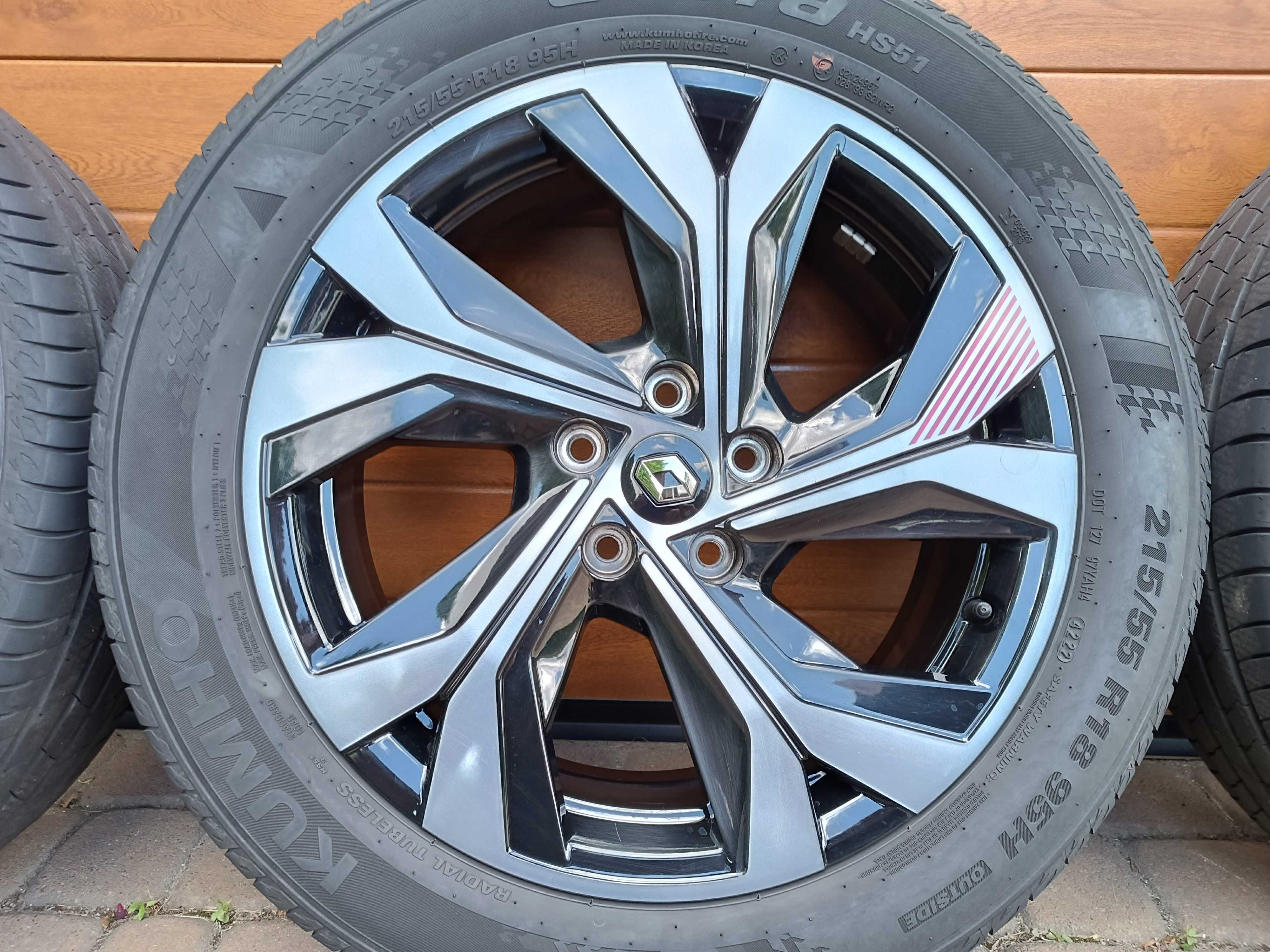 Koła Alufelgi Renault 18" Arkana RS Line Captur Talisman Espace Scenic