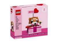 Nowe Klocki LEGO 40679 Miłosne Pudełko Prezentowe Walentynki Shiba Inu