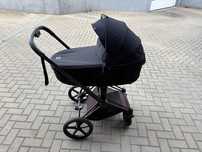 Wózek 2w1 Cybex Priam 4.0 stelaż gondola spacerówka czarny