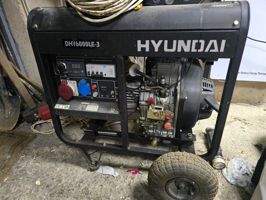 Генератор HYUNDAI DHY6000LE-3